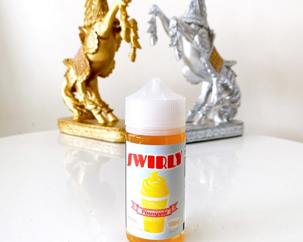 Brewell Mylk Swirly Pineapple (Kem Dứa Lạnh) 3mg 100ml - 350k (CÓ 3MG VÀ 6MG)