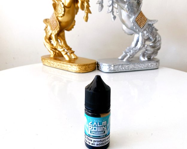 Calm Down Saltnic SpearMint (Singum Bạc Hà) 30ml - 320k (CÓ 25MG VÀ 50MG)