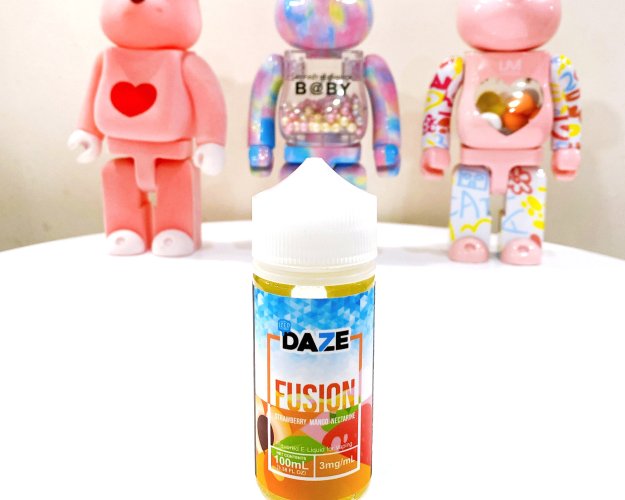 Daze Iced Fusion Strawberry Mango Nectarine (Dâu Xoài Đào) 100ml - 380k (CÓ 3MG và 6MG)