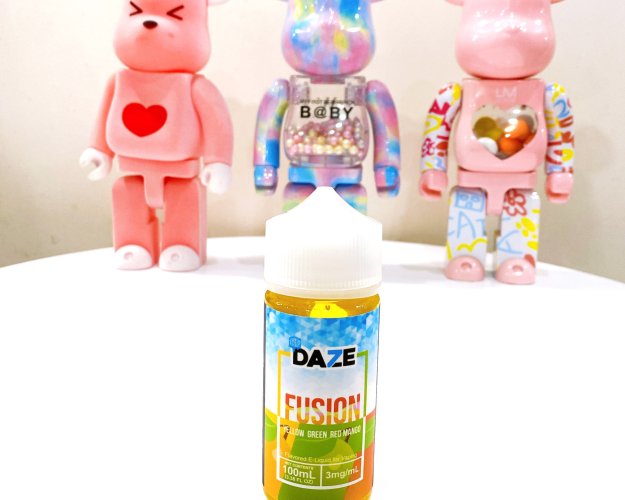 Daze Iced Fusion Yellow Green Red Mango ( Xoài Tổng Hợp) 100ml - 380k (CÓ 3MG và 6MG)