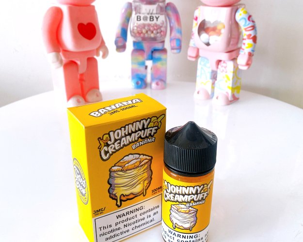 Johnny CreamPuff Banana (Bánh Su Kem Chuối) 3mg 100ml