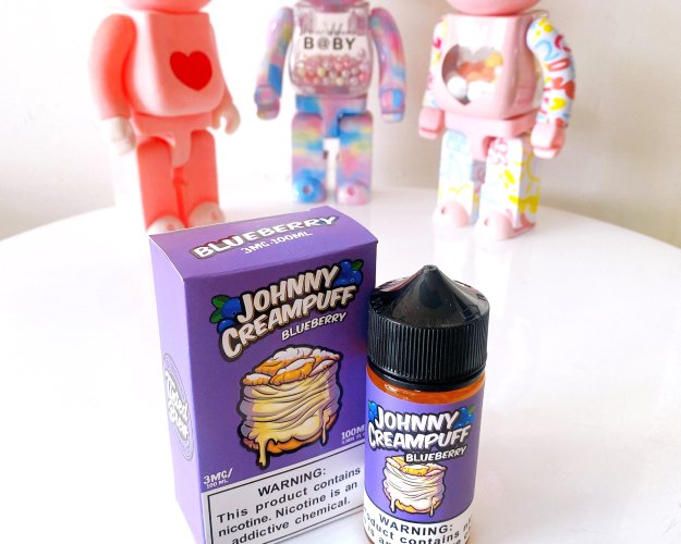 Johnny  CreamPuff Blueberry (Bánh Su Kem Việt Quất) 3mg 100ml