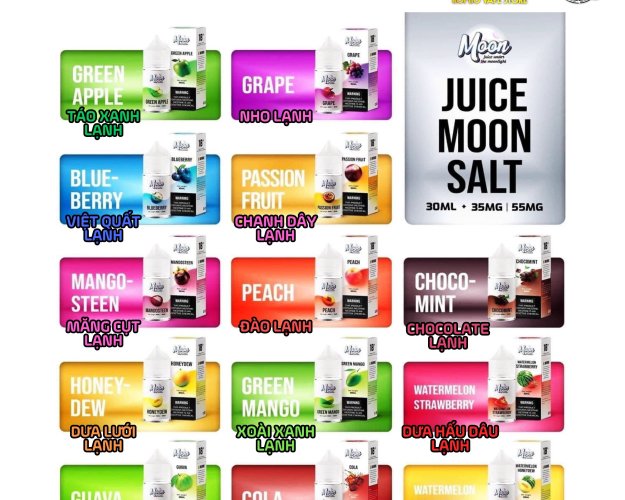 Juice Moon Saltnic 30ml 55mg 