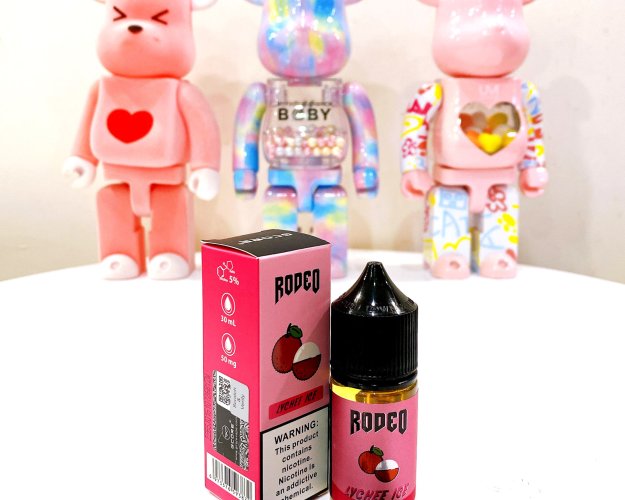 Rodeo by Gcore Saltnic Lychee Ice (Vải Lạnh) 30ml - 320k (CÓ 35MG VÀ 50MG)