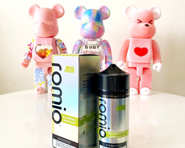 Romio New Blueberry Lemonade (Việt Quất Chanh) 100ml -350k (CÓ 3MG VÀ 6MG)