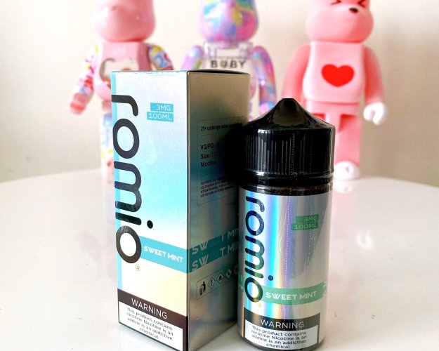 Romio New  Sweet Mint (Dưa Leo Bạc Hà)100ml -350k (CÓ 3MG VÀ 6MG)