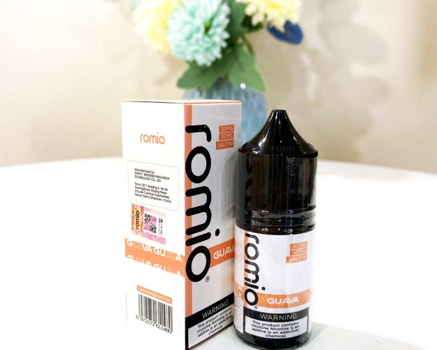 Romio SaltNi Guava (Ổi) 30ml - 320k (CÓ 30MG VÀ 50MG)