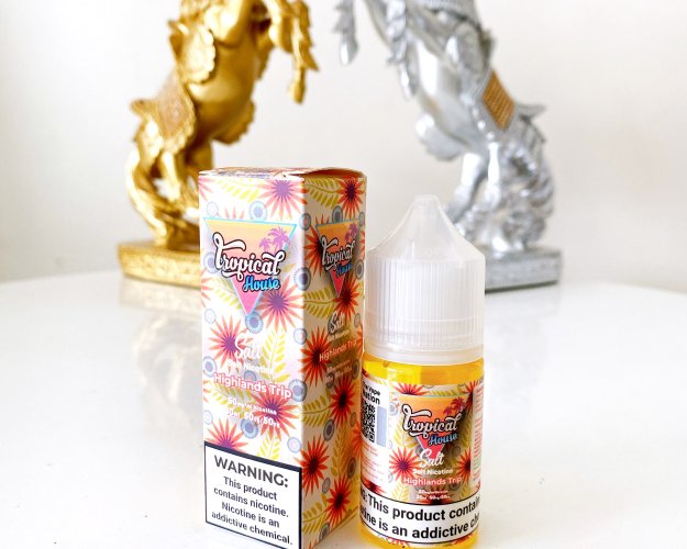 Tropical House Saltnic Highlands Trip (Chanh - Dâu - Mật Ong) 30ml - 320k (CÓ 30MG VÀ 50MG)