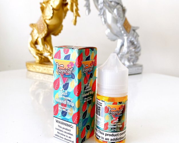 Tropical House Saltnic Island Trip (Dứa - Dừa - Rựu Rum) 30ml - 320k (CÓ 30MG VÀ 50MG)