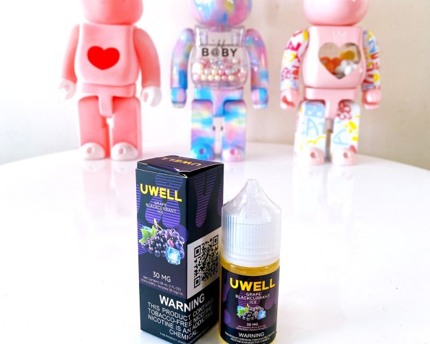 Uwell E-JUICE Saltnic Grape Blackcurrant Ice (Nho Đen Lạnh) 30ml - 320k (CÓ 30MG VÀ 50MG)