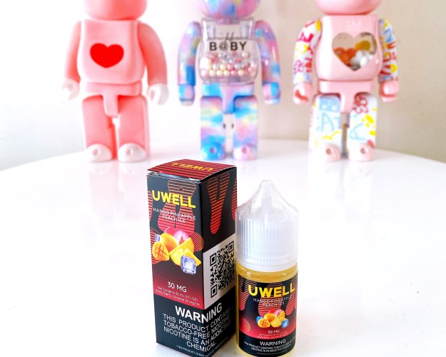 Uwell E-JUICE Saltnic Mango Pineapple Peach Ice (Dứa Xoài Đào Lạnh) 30ml - 320k (CÓ 30MG VÀ 50MG)