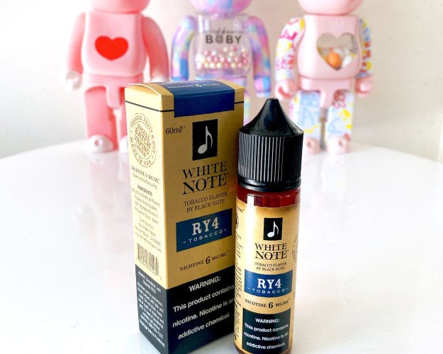 White Note RY4 Tobaco 60ml - 320k (CÓ 6MG VÀ 12MG)